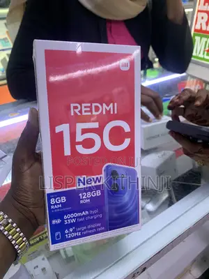 New Xiaomi Redmi 15C 4G 128 GB Blue