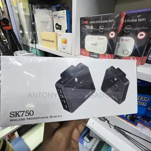 Sk750 Rechargeable Wireless Microphone for DSLR Cameras