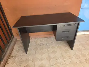 Office Study Desk 120cm With 3-Drawers