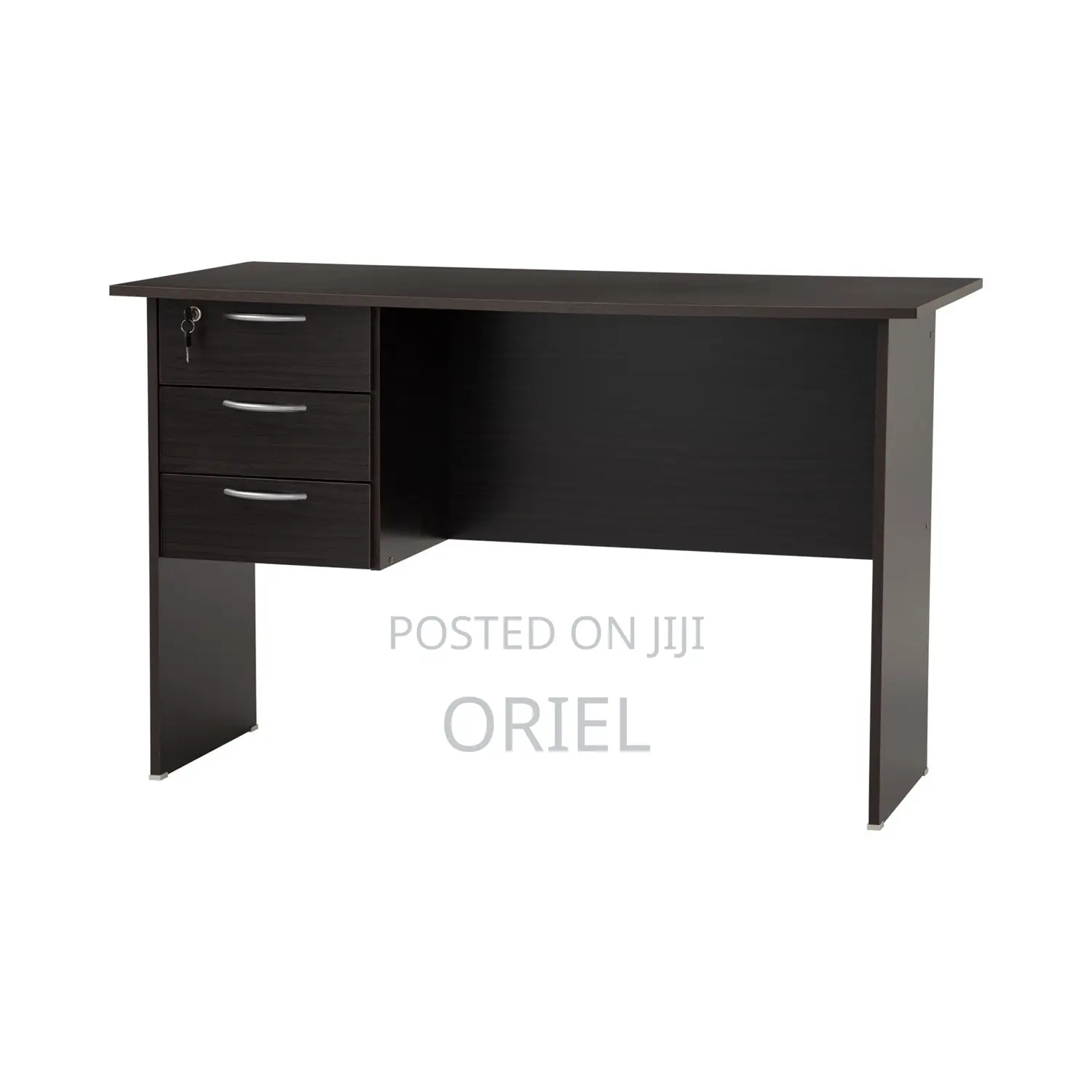 Office Study Desk 120cm With 3-Drawers