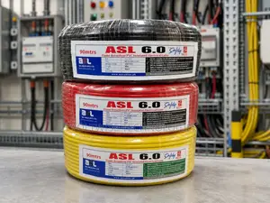 Industrial Grade Asl 6.0mm Electrical Cables (90m)