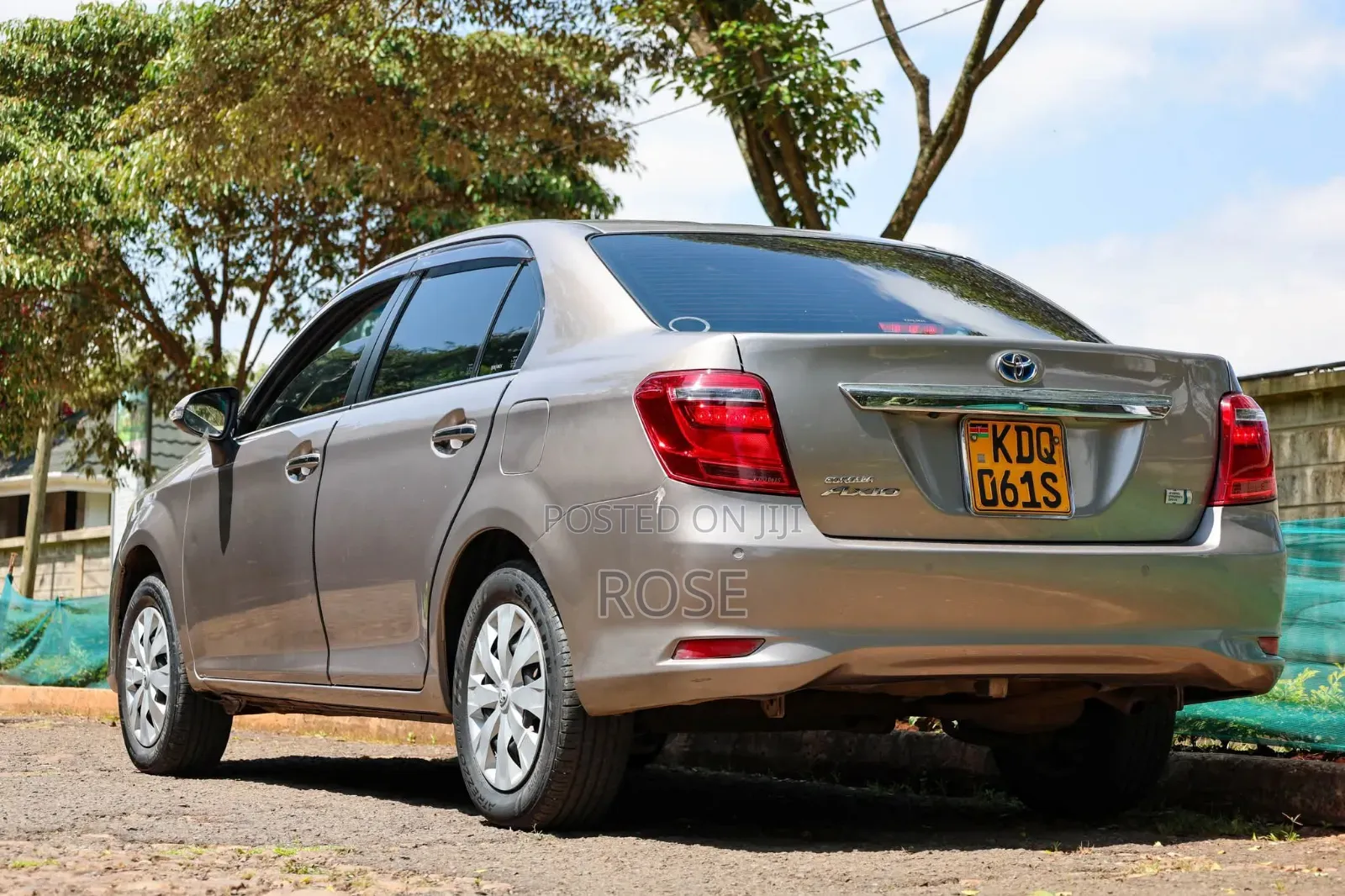 Toyota Axio 2017 Gray