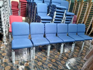 Blue Church Chairs
