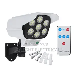 Solar Dummy Cctv Camera Light Pir Motion Sensor Outdoor