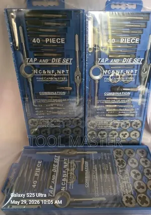 40pc Tap and Die Stock/Quality 40pc Tap and Die Stock Set