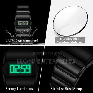 New Poedagar Digital Watch E126
