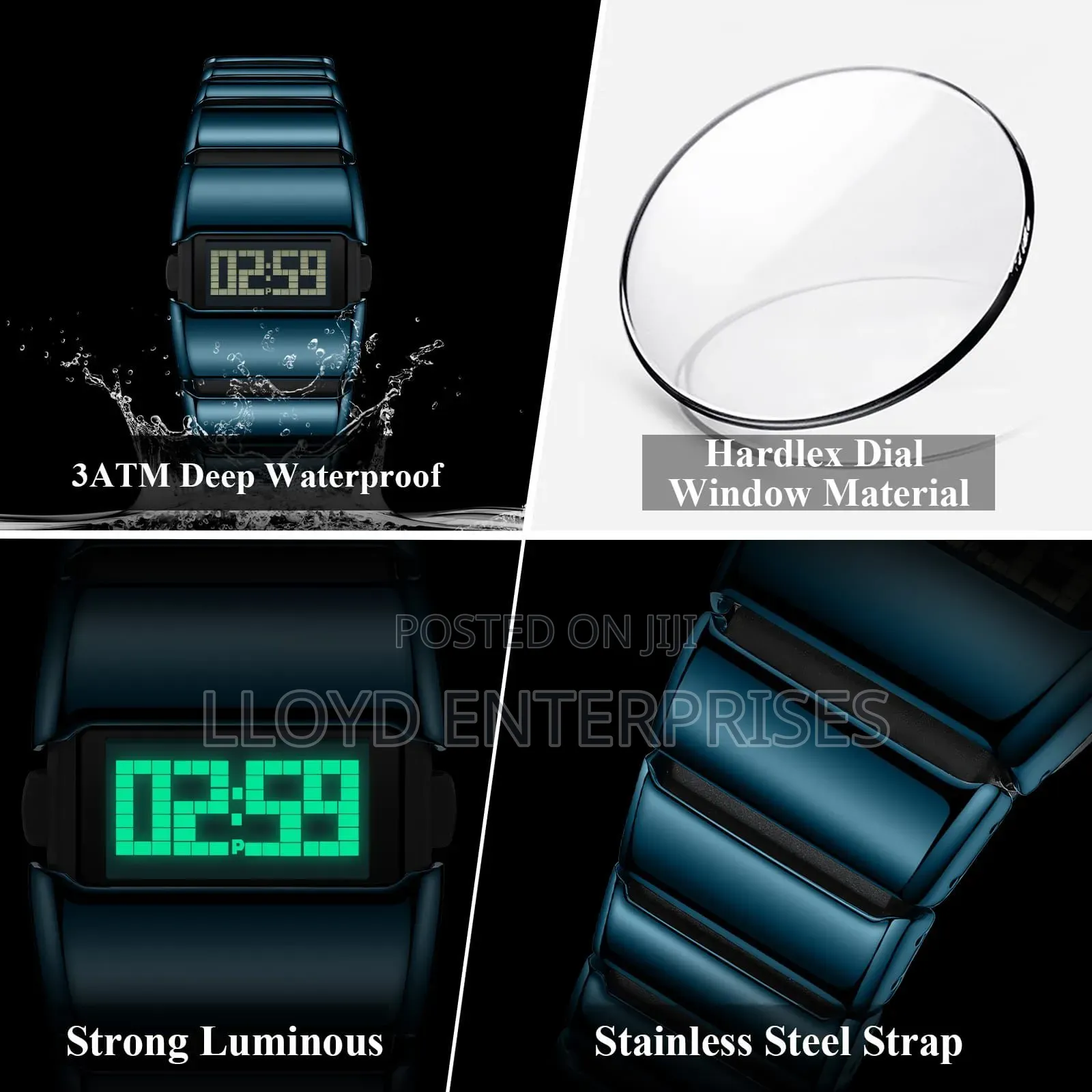 New Poedagar Digital Watch E126