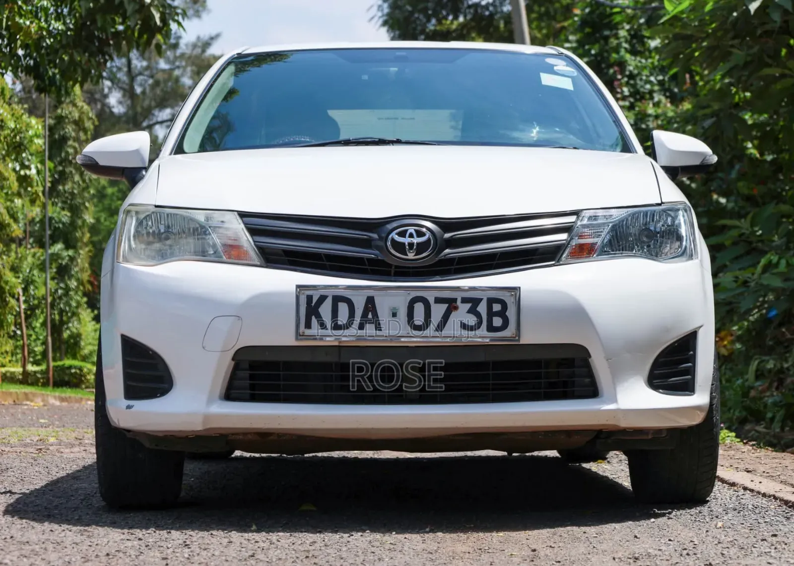 Toyota Axio 2013 White