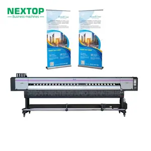 3.2m Large Format Advertising Media Printer With 2pcs Xp600 Printheads