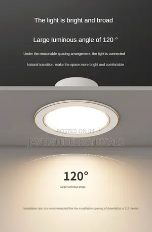 New Indoor Decor Three Color Ceiling Lamp