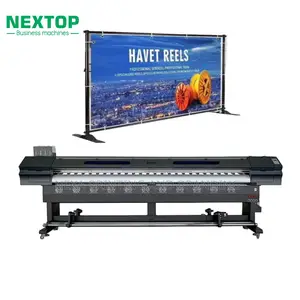 3.2m Large Format Printer Machine With 2pcs Xp600 Printheads