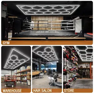 Led Hexagon Morden Ceiling Lights