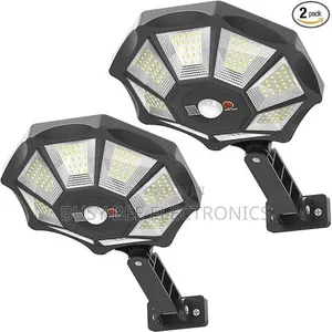 Solar Light 2 Pack Solar Powered Outdoor Lights With Motion Sensor