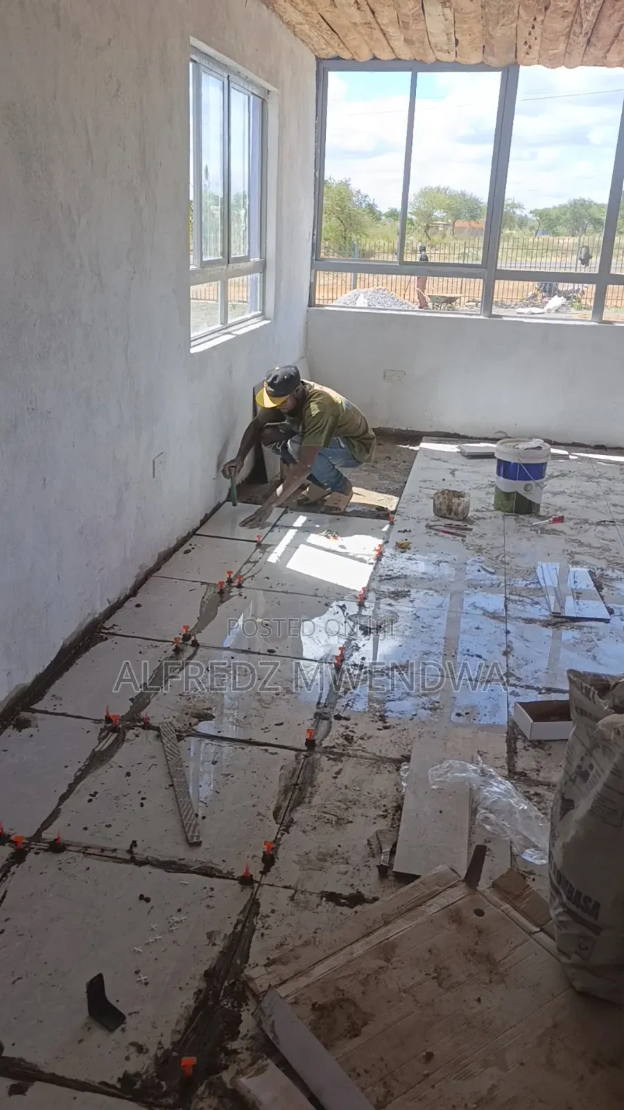 Tiles , Cladding, Mazeras Fixing/Fundi