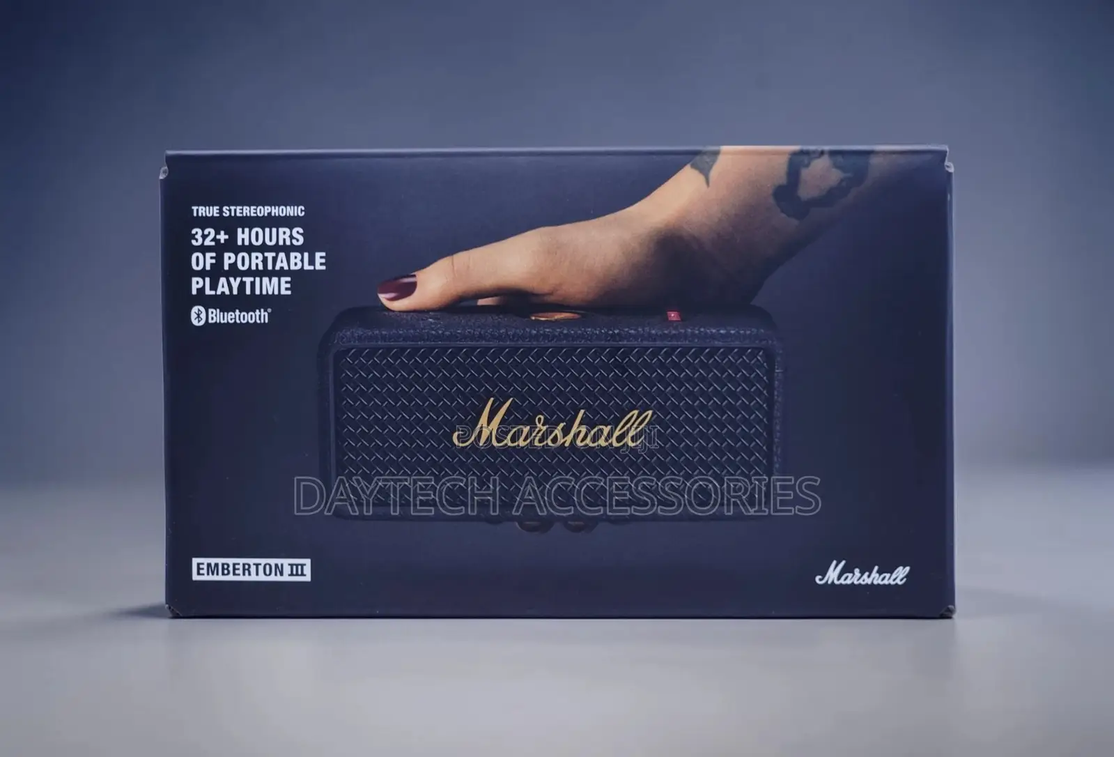 Marshall Emberton Iii Bluetooth Speaker - Black