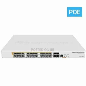 Mikrotik (Crs328-24p-4s+Rm) 24 Port Gigabit Ethernet Router/Switch