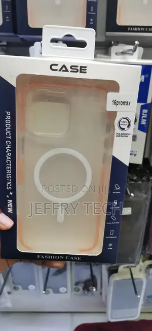 iPhone 16 Pro Max Featuring Colored Edges Case