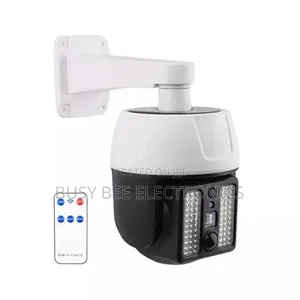 Solar Light Solar Powered Simulation Monitoring Dummy Camera