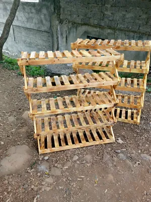 Shoes Rack-Zigzag Pattern- Blazed Shoes Rack Shelves