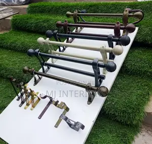Durable Jua Kali Window Curtain Rods With Quality Finishing Kenya
