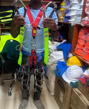 Full Body Safety Harness 5-point Shock Absorber
