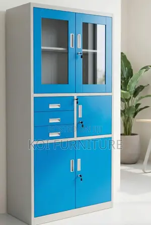 Office Cabinet; Steel Cabinet With Safe and Shelves