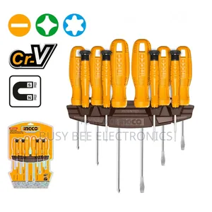 Ingco 10 PCS Screwdriver and Precision Screwdriver Set