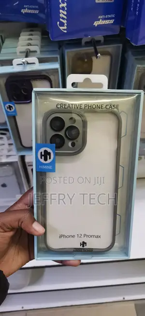 iPhone 12 Pro Max Colored Bumper Translucent Back Panel