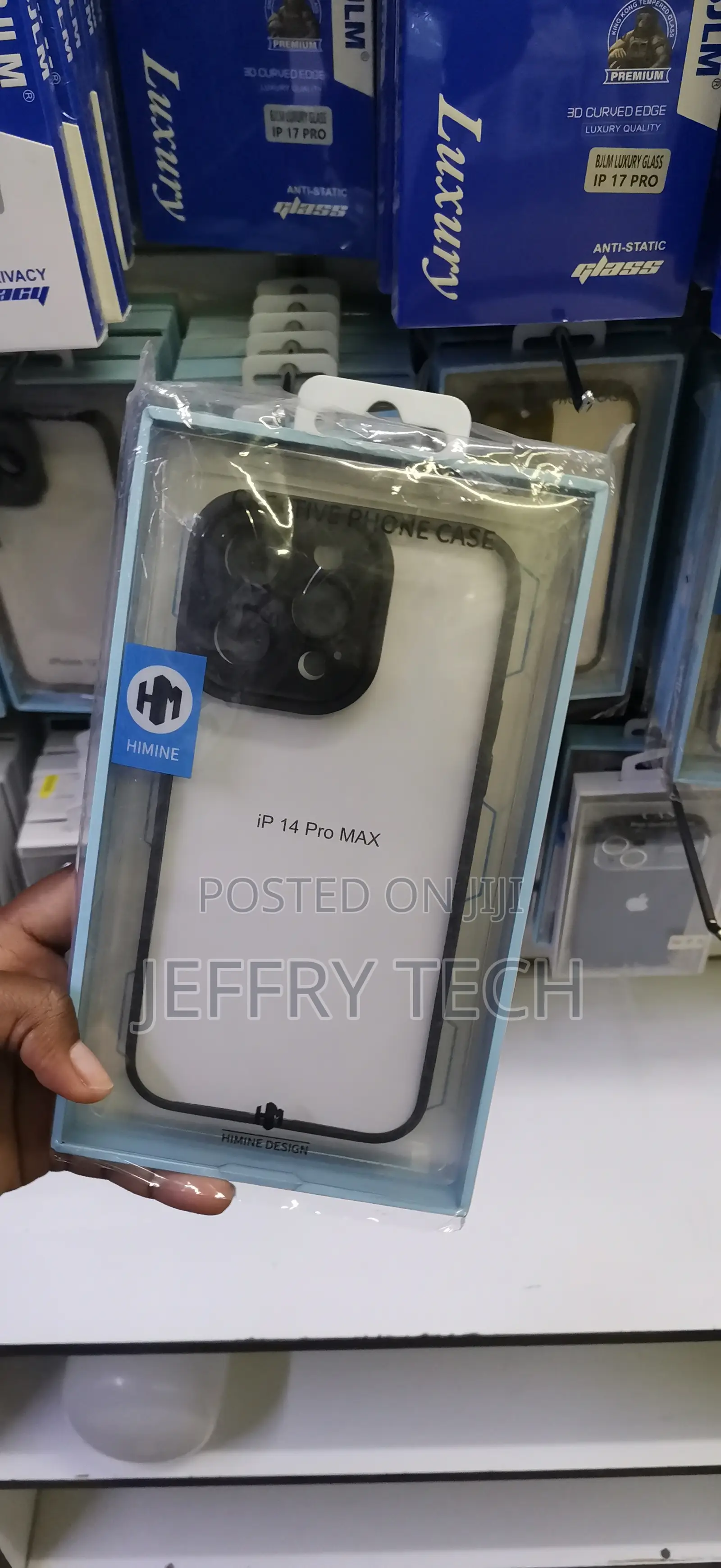 iPhone 14 Pro Max Durable Plastic Back Panel Cover