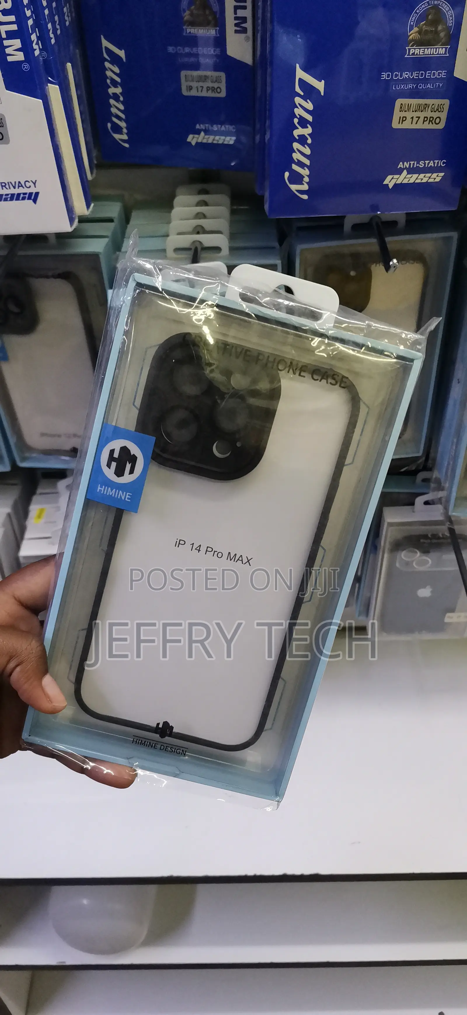 iPhone 14 Pro Max Durable Plastic Back Panel Cover