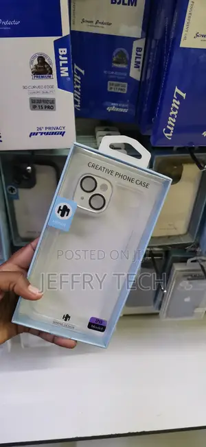 iPhone 15 Creative Clear Tpu Phone Case
