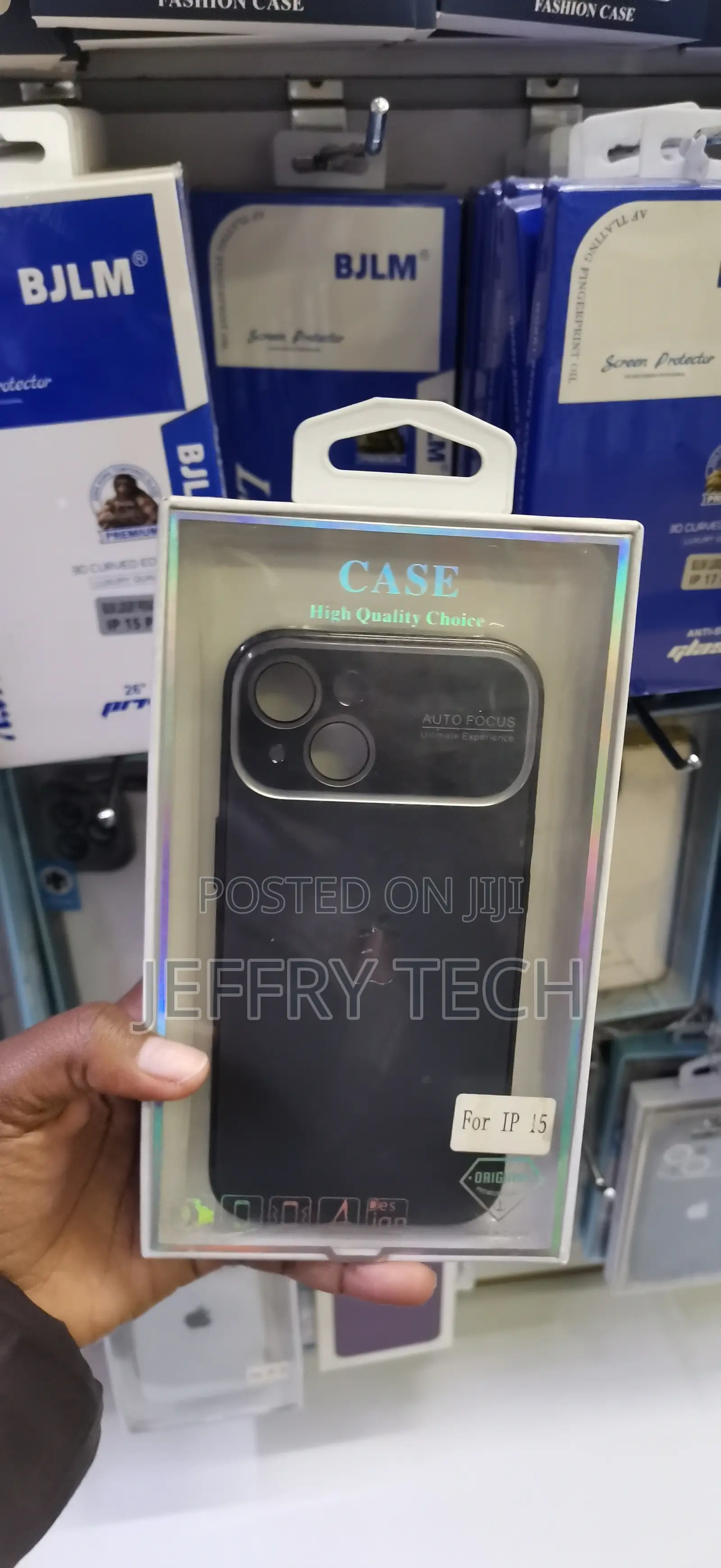 iPhone 15 Black Apurb Protective Case