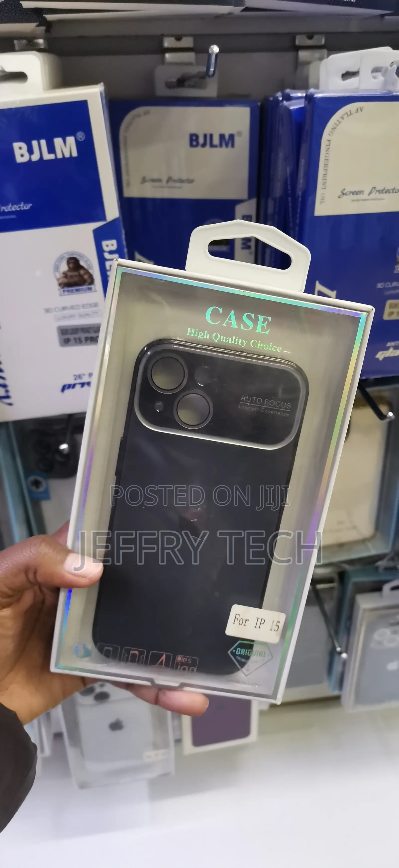 iPhone 15 Black Apurb Protective Case