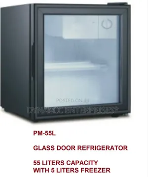 Pm_55l Glass Door Refrigerator