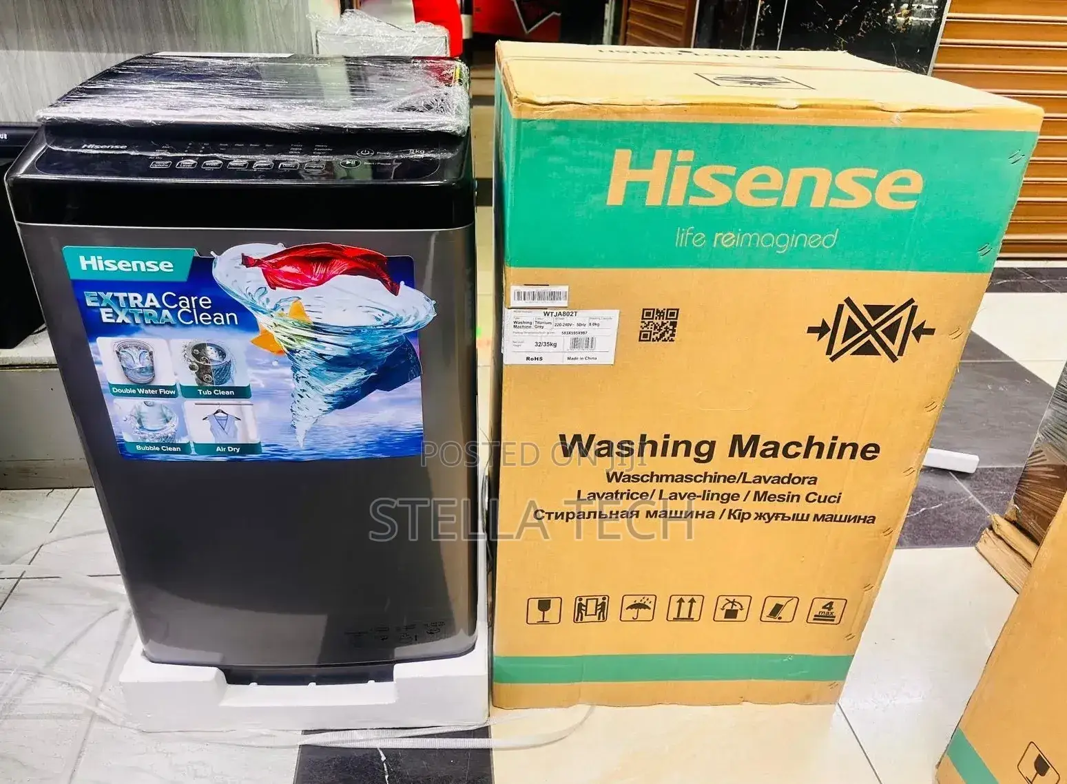 Hisence 14 Kg Full Automatic Washing Machine
