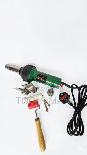 1600w Hot Air Plastic Welder Gun Kit With Nozzles Roller.