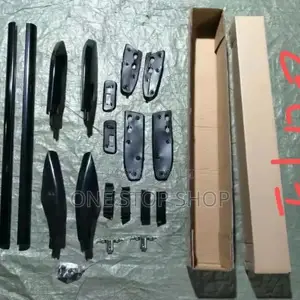 Prado 120 Black Roof Rails Brackets