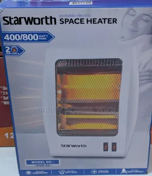 Estia Portable Space Heater - 3kg, Pvc, Adjustable Thermostat