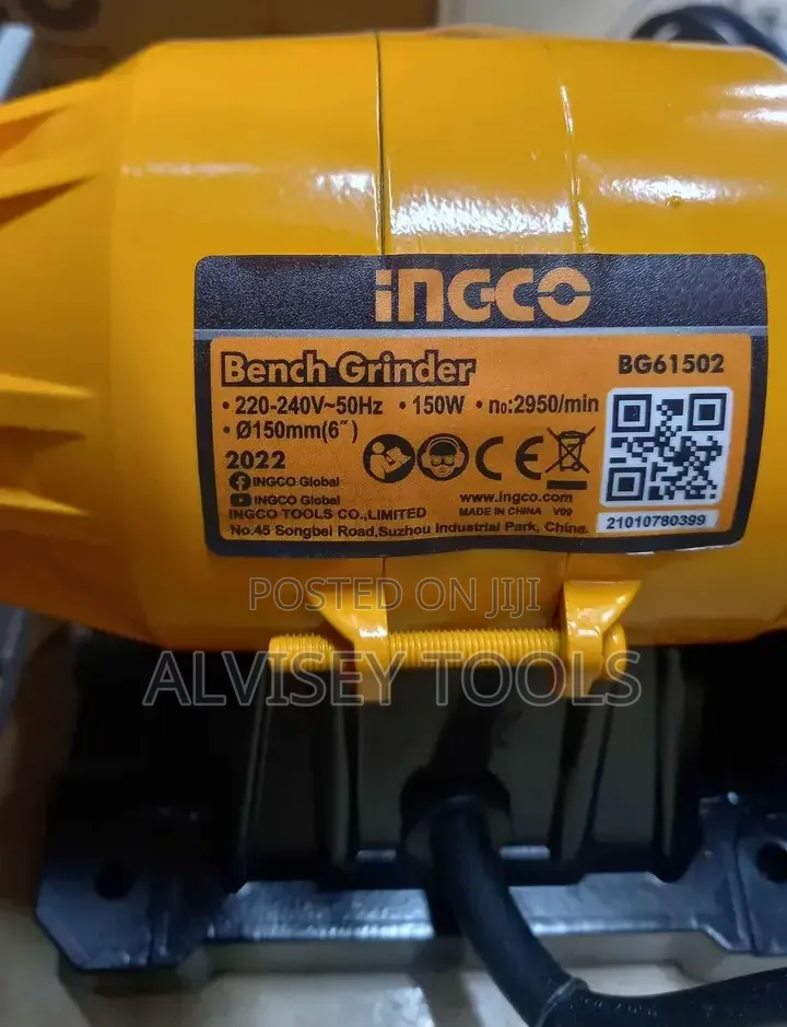 Ingco Electric Bench Grinder 150w