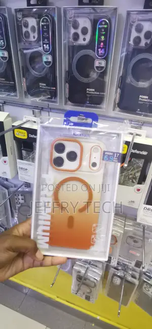 iPhone 17 Pro Gradient Orange Design Cover