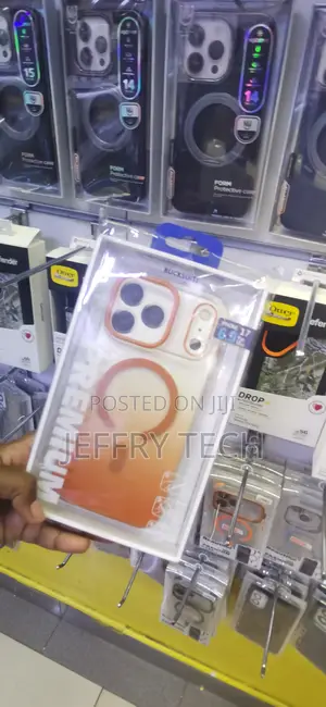 iPhone 17 Pro Gradient Orange Design Cover