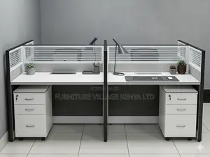 4 Person Workstation Desk