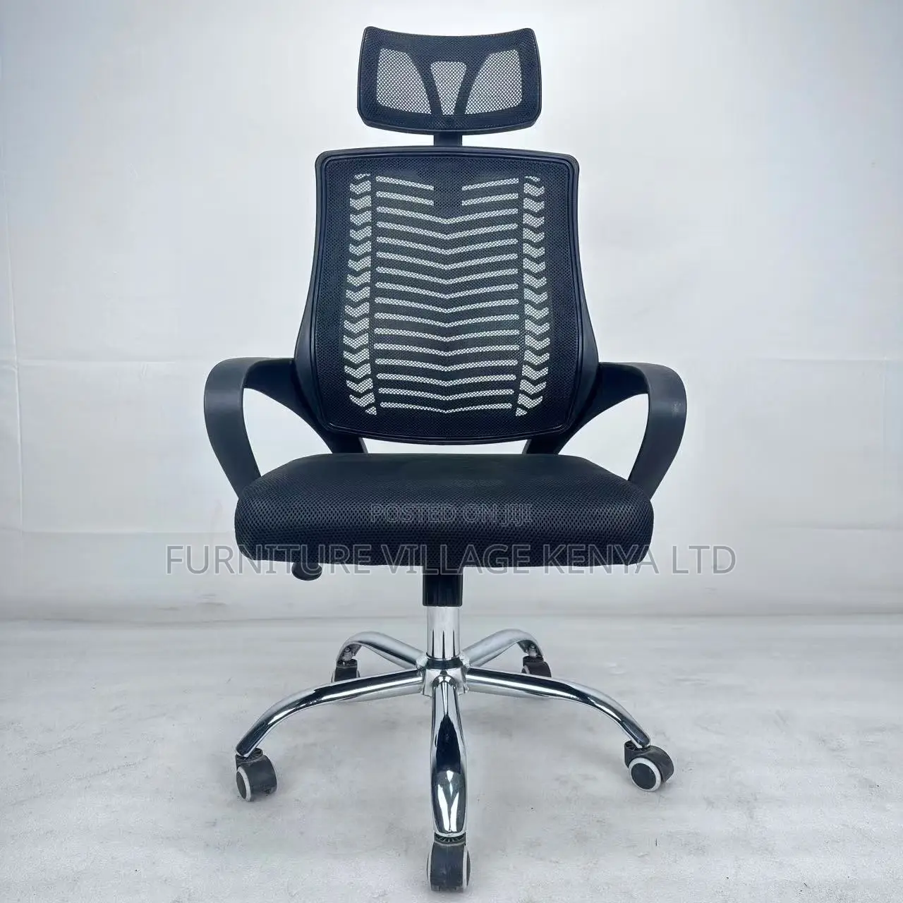 Study Mesh Headrest Chair.