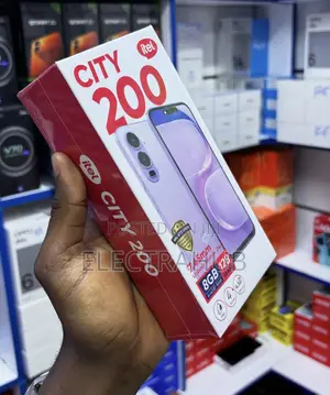 New Itel City 200 128 GB Black