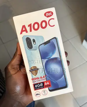 New Itel A100C 64 GB Black