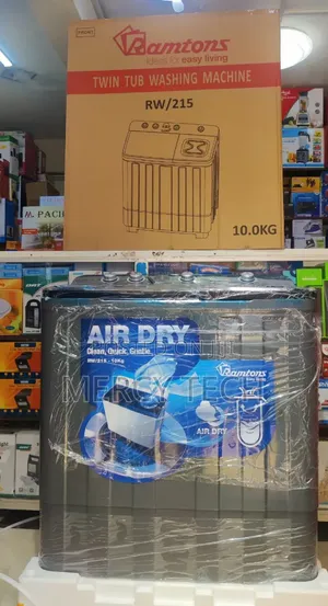 Ramtons Twin Tub 10kg With Air Dryer Rw215