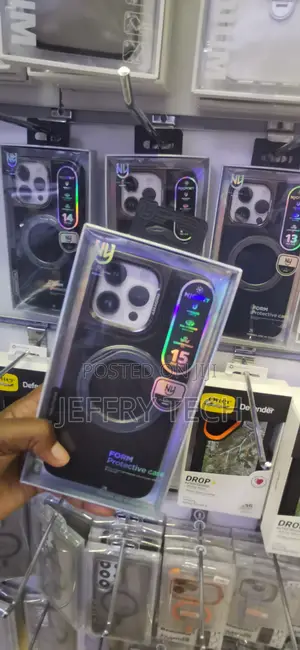iPhone 15 Pro Max Njoyny Form Magnetic Protective Case