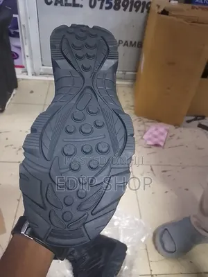Black Delta Military Boots