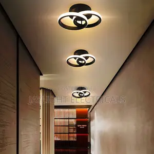 N Led Ceiling Lamp for Bedroom Villa Hallway Hotel Lounge