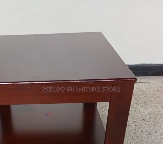 Coffee Table; Square Mahogany Coffee Table